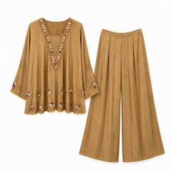 3-Piece Suit Set / Antique Gold - M2495-GLD