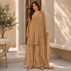 3-Piece Suit Set / Antique Gold - M2495-GLD
