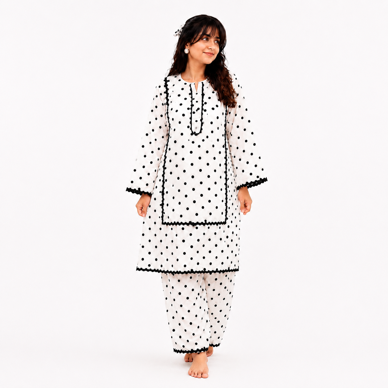 Polka Co-ord Set