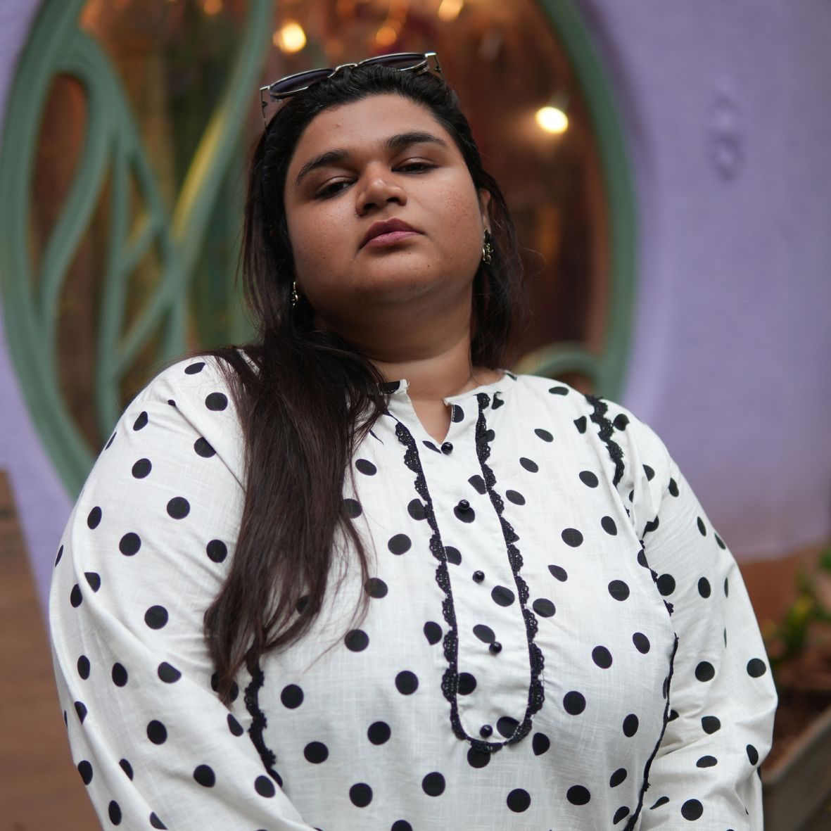 Polka Co-ord Set