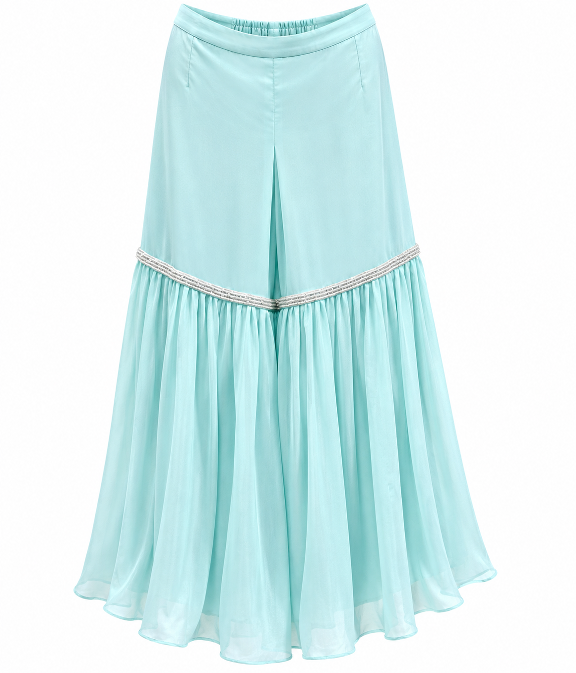 Sleeveless Kurta / 2-Piece Set / Ice Blue - RJ18